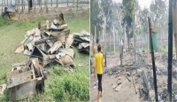 লাকসামে অগ্নিকাণ্ডে দু’টি বাড়ির প্রায় ২০ লাখ টাকার ক্ষতি