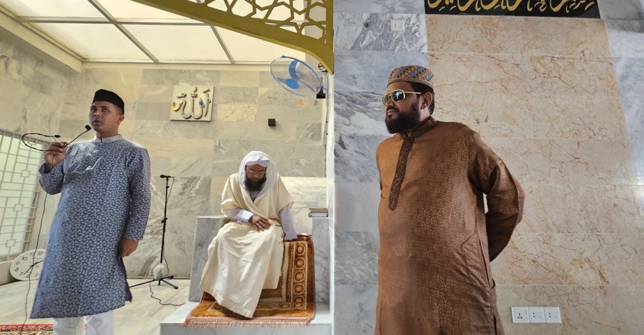 রমজানে লাকসাম মডেল মসজিদ পরিদর্শনে উপজেলা নির্বাহী অফিসার কাউছার হামিদ